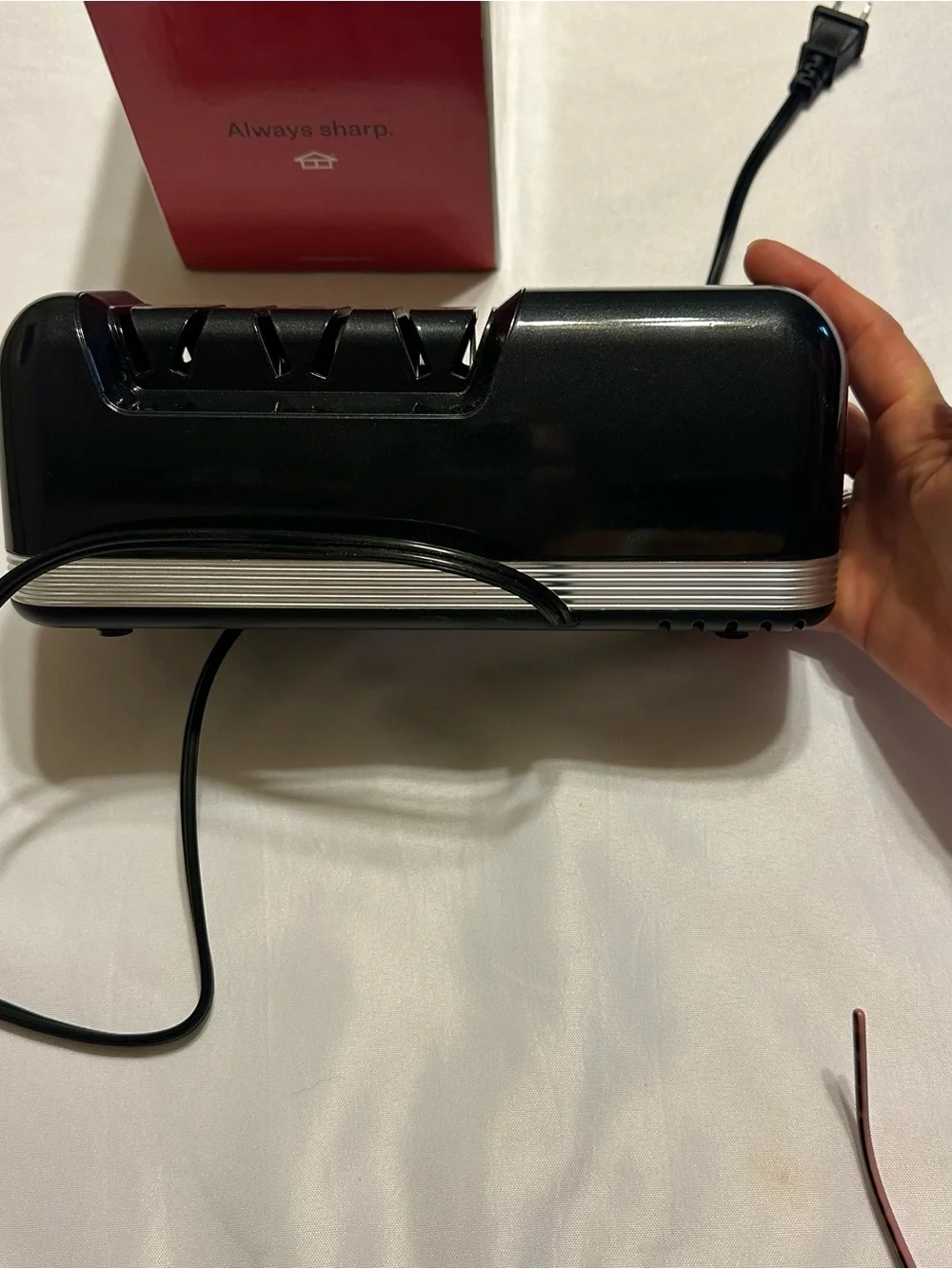 Elitra Electric Knife Sharpener - Black